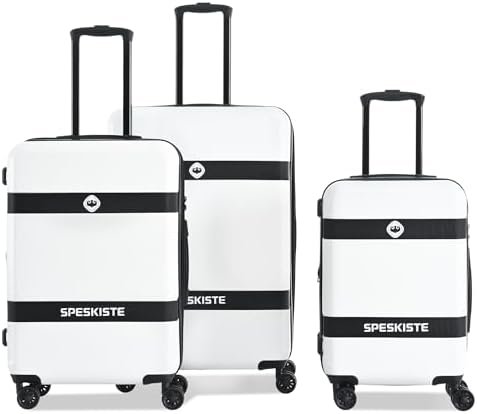 Luggage Sets 3 Piece (20/24/28) Expandable Suitcases with Wheels PC+ABS Durable ... - Image 2