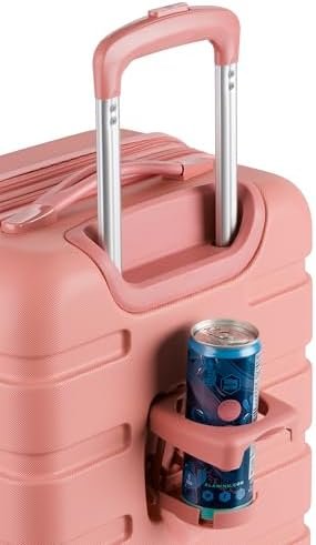 SwissGear 7366 Hardside Expandable Luggage with Spinner Wheels, Coral Almond, 3-... - Image 11