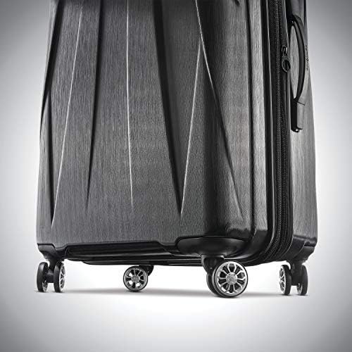 Samsonite Centric 2 Hardside Expandable Luggage with Spinners, Black, 2-Piece Se... - Image 3