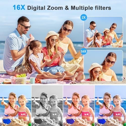 4K Digital Camera,Autofocus 50MP UHD Vlogging Camera for YouTube,Compact Camera ... - Image 6