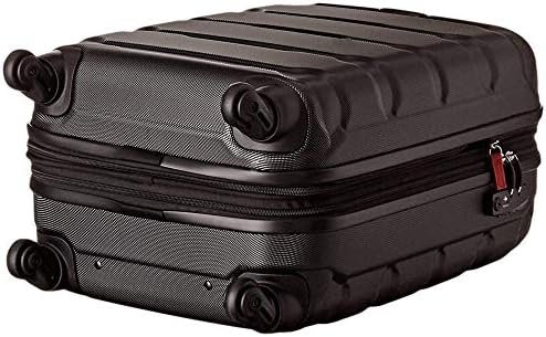 Samsonite Omni PC Hardside Expandable Luggage with Spinner Wheels, Black, 2-Piec... - Image 5