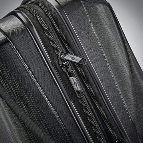 Samsonite Centric 2 Hardside Expandable Luggage with Spinners, Black, 2-Piece Se... - Image 7